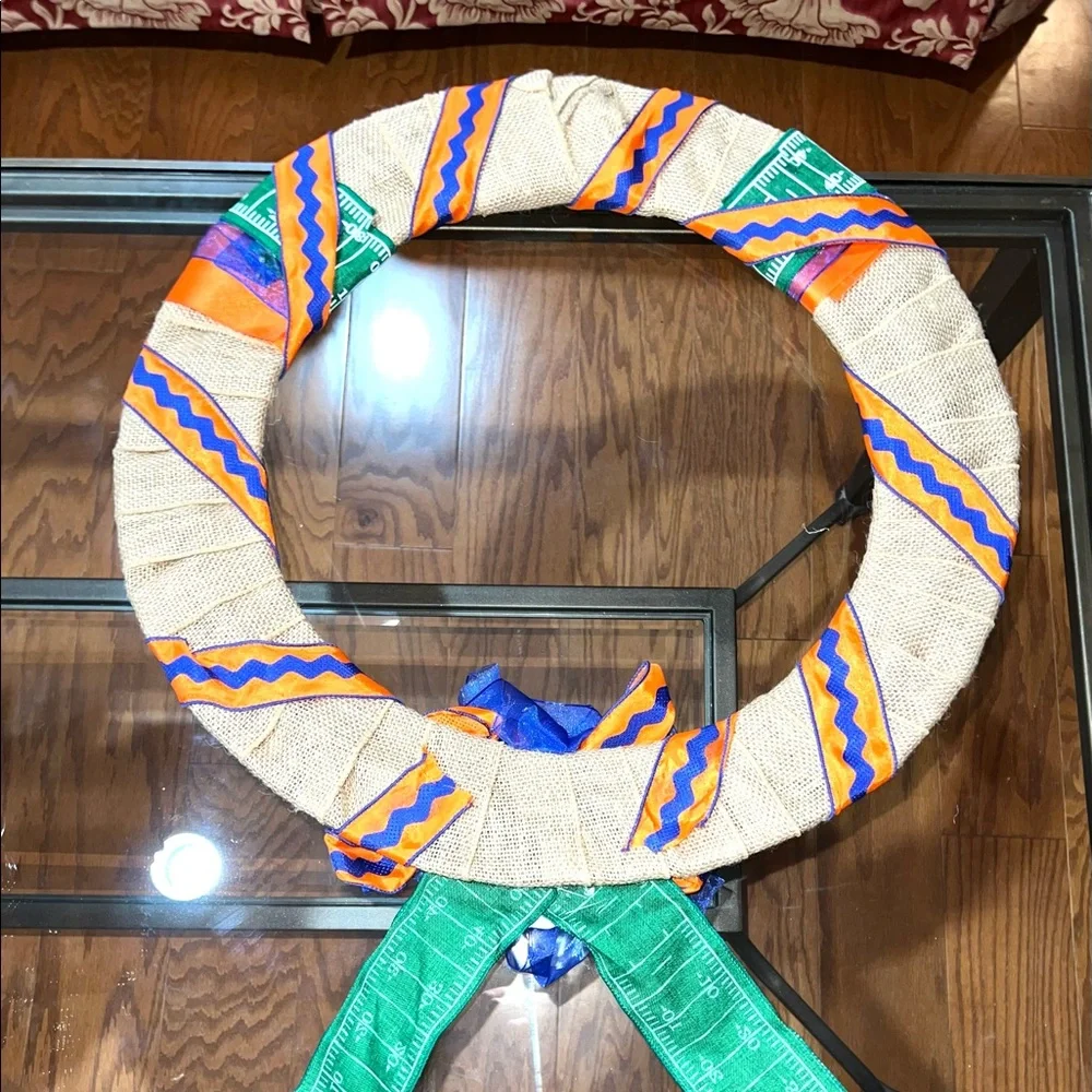 University of Florida handmade wreath